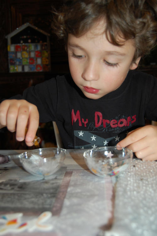 On ajoute des paillettes