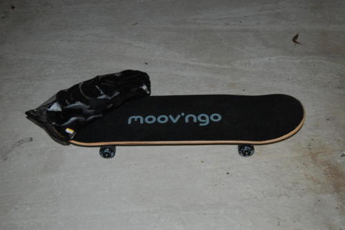 Skateboard et ses protections